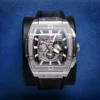 Hublot Spirit Of Big Bang Titanium Skeleton Black Strap