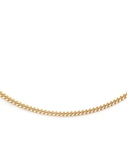 1.5MM Miami Cuban 14k Solid Gold Chain