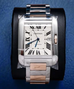 Cartier Santos Tank Anglaise 18kr/ss - Nc